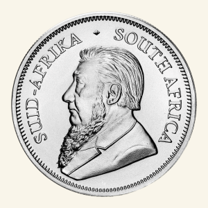 Aurum Craft 1oz Silver Krugerrand coin for collectors and investors. Perfect for precious metal port.