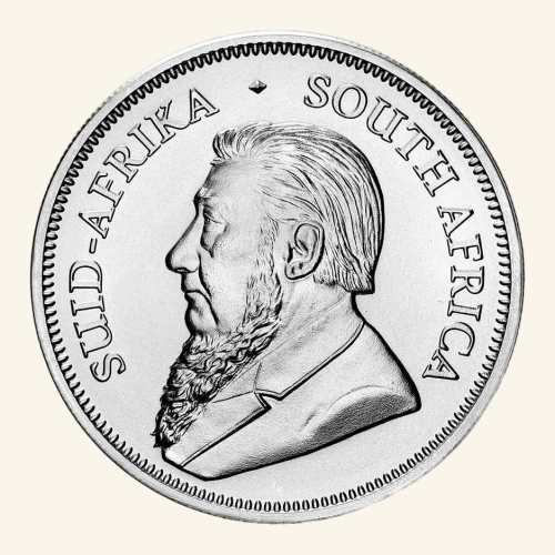 Aurum Craft 1oz Silver Krugerrand coin for collectors and investors. Perfect for precious metal port.