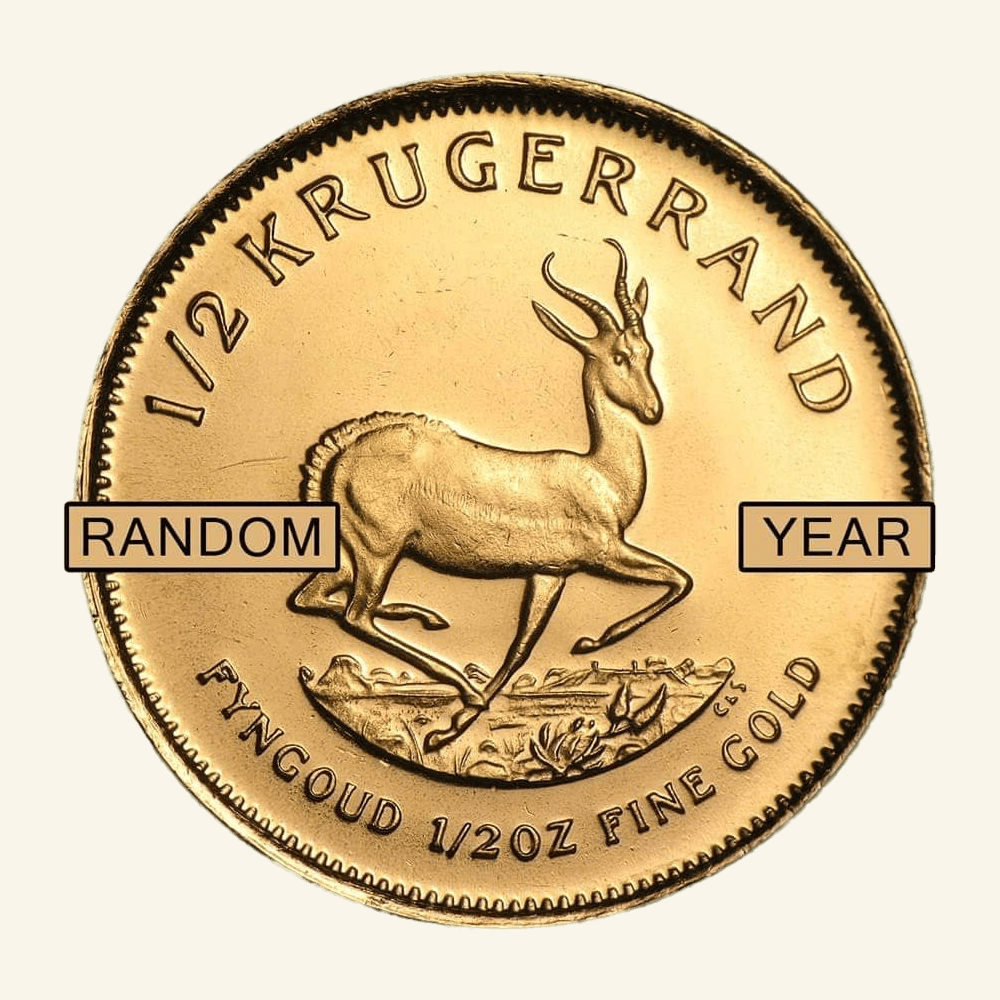Gold Krugerrand 1/2 oz BU 2026.